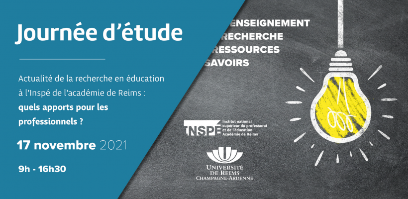 Recherche en éducation à l’Inspé de l’académie de Reims : Quels apports pour les professionnels ?