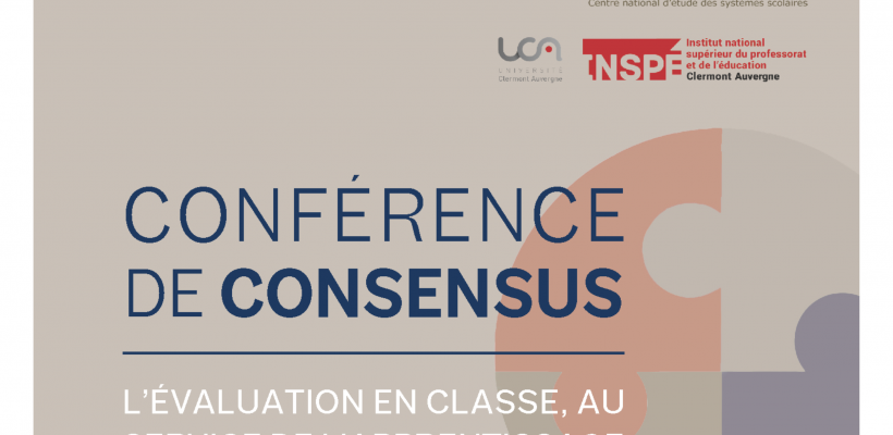 L’évaluation en classe, au service de l’apprentissage des élèves : découvrez la prochaine conférence du Cnesco !